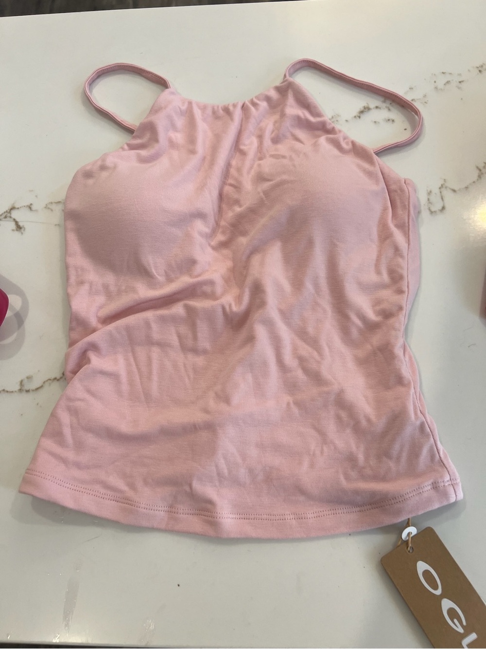 OGL Blush Pink Halter Camisole
